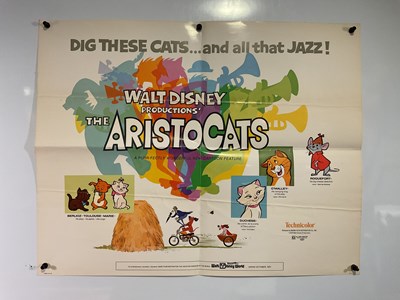 Lot 296 - THE ARISTOCATS (1970) group of film posters...