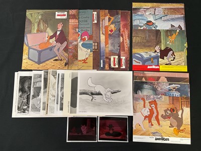 Lot 297 - THE ARISTOCATS (1970) 2 original transparency...
