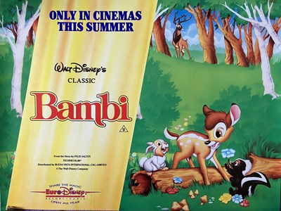 Lot 298 - BAMBI (1942) A group of Bambi posters...