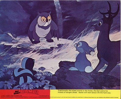 Lot 298 - BAMBI (1942) A group of Bambi posters...