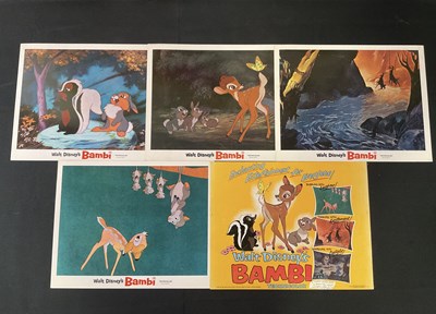 Lot 299 - BAMBI (1942) A 1966 re-release US one sheet...