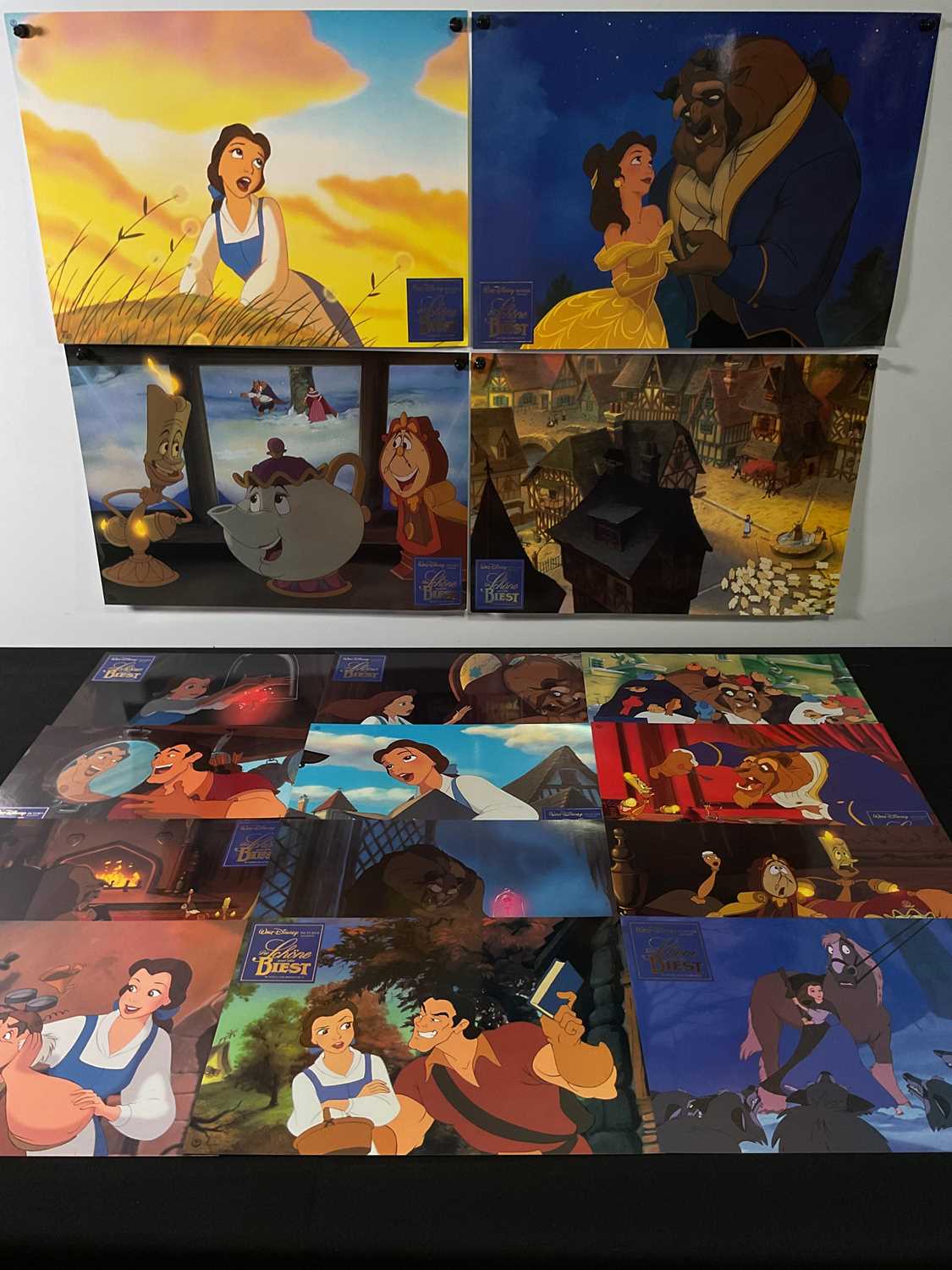 Lot 302 - BEAUTY AND THE BEAST (1991) German lobby card...