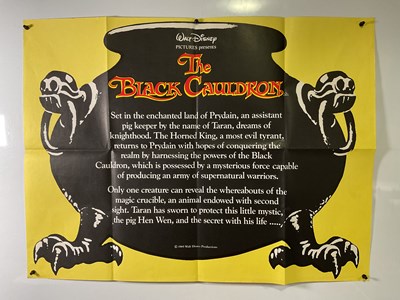 Lot 303 - THE BLACK COULDRON (1985) A group of movie...