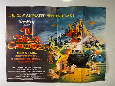 Lot 303 - THE BLACK COULDRON (1985) A group of movie...