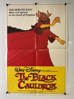 Lot 303 - THE BLACK COULDRON (1985) A group of movie...