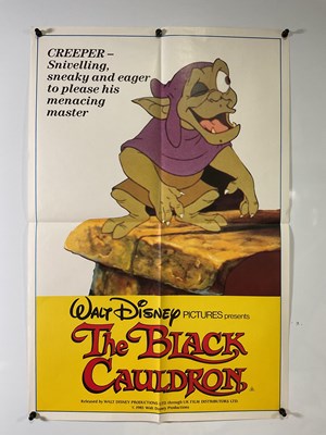 Lot 303 - THE BLACK COULDRON (1985) A group of movie...