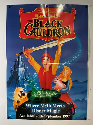Lot 303 - THE BLACK COULDRON (1985) A group of movie...