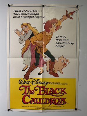 Lot 303 - THE BLACK COULDRON (1985) A group of movie...