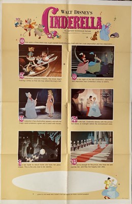 Lot 305 - CINDERELLA (1950) Three 1965 US re-release...