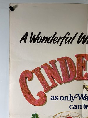 Lot 306 - CINDERELLA (1950) A pair of 1968 re-release...