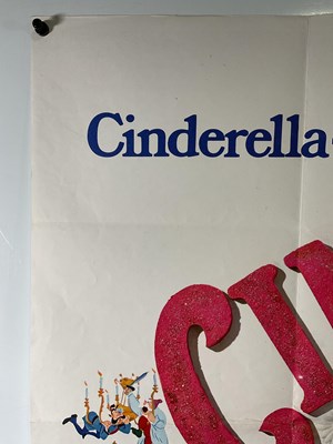 Lot 306 - CINDERELLA (1950) A pair of 1968 re-release...