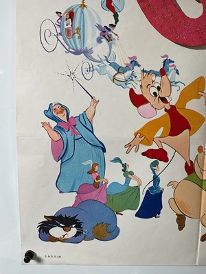 Lot 306 - CINDERELLA (1950) A pair of 1968 re-release...