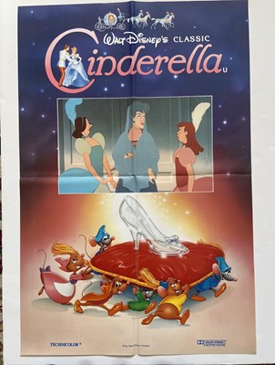 Lot 308 - CINDERELLA (1950) A group of 1987 re-release...