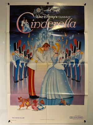 Lot 308 - CINDERELLA (1950) A group of 1987 re-release...