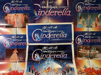 Lot 308 - CINDERELLA (1950) A group of 1987 re-release...