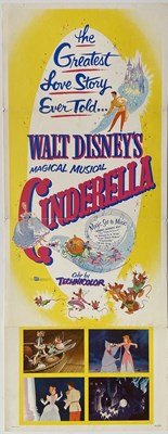 Lot 310 - CINDERELLA (1950) a 1973 re-release US one...