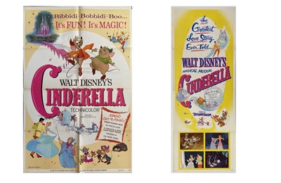 Lot 310 - CINDERELLA (1950) a 1973 re-release US one...
