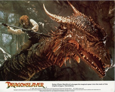 Lot 312 - DRAGONSLAYER (1981) A group of film posters...