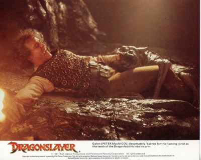 Lot 312 - DRAGONSLAYER (1981) A group of film posters...