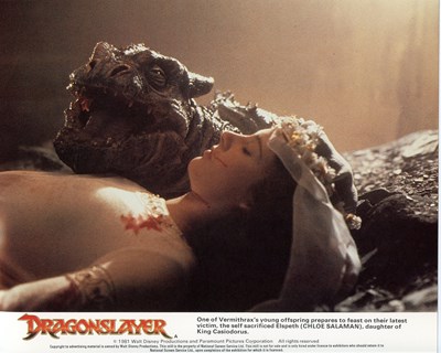 Lot 312 - DRAGONSLAYER (1981) A group of film posters...