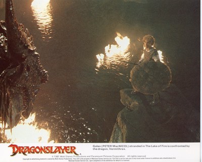 Lot 312 - DRAGONSLAYER (1981) A group of film posters...