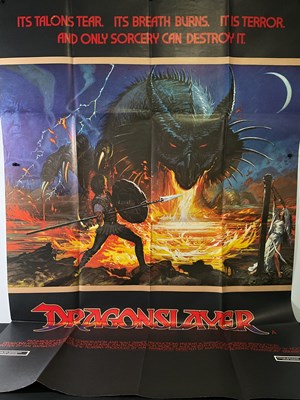 Lot 312 - DRAGONSLAYER (1981) A group of film posters...