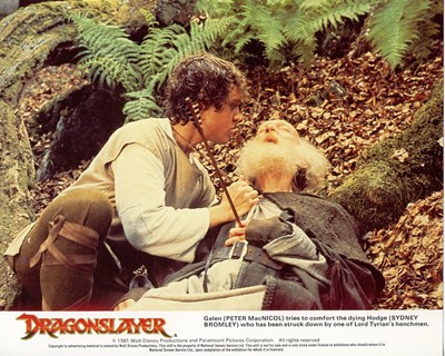 Lot 312 - DRAGONSLAYER (1981) A group of film posters...