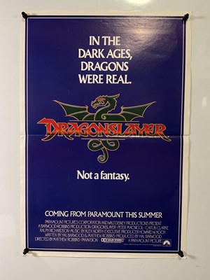 Lot 312 - DRAGONSLAYER (1981) A group of film posters...