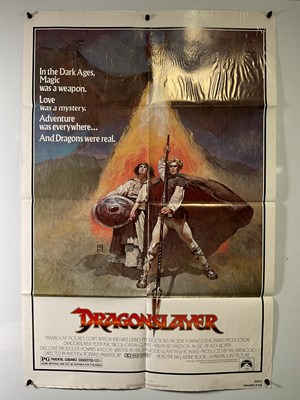 Lot 312 - DRAGONSLAYER (1981) A group of film posters...
