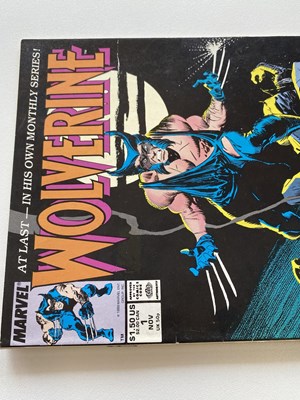Lot 287 - WOLVERINE #1 - (1988 - MARVEL Cents/Pence...