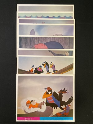 Lot 313 - DUMBO (1941) A 1971 re-release UK quad film...