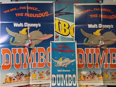 Lot 314 - DUMBO (1941) A group of film posters and...