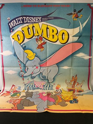 Lot 314 - DUMBO (1941) A group of film posters and...