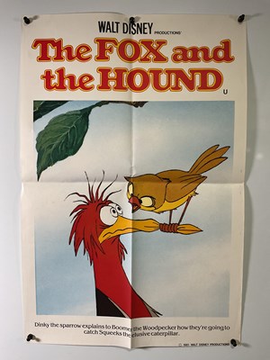 Lot 316 - THE FOX AND THE HOUND (1981) A group of film...