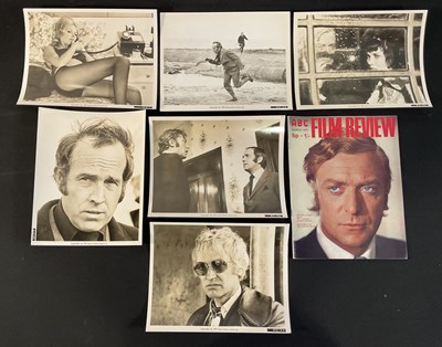 Lot 540 - GET CARTER (1971) 6 Black and white publicity...