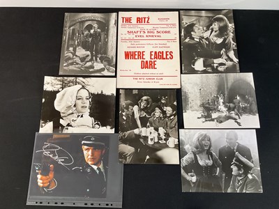 Lot 268 - WHERE EAGLES DARE (1968) Cinema hanging card...