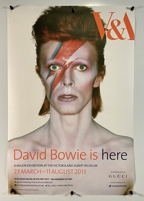 Lot 427 - DAVID BOWIE V & A Exhibition poster (2013) 20"...