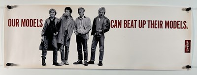 Lot 435 - THE SEX PISTOLS Levi Jeans advertising banner...