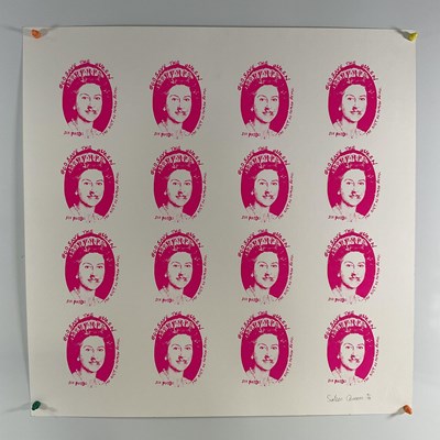Lot 436 - JAMIE REID THE 16 QUEENS Limited Edition...
