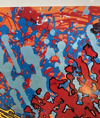 Lot 434 - JIMI HENDRIX EXPLOSION poster by Martin Sharp...