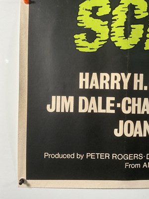 Lot 8 - CARRY ON SCREAMING (1966) UK Quad film poster,...