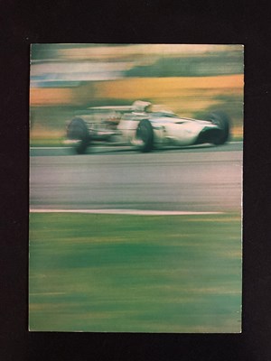 Lot 181 - GRAND PRIX (1966) UK Quad film poster, Helmet...