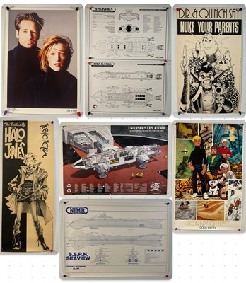 Lot 484 - A selection of comic book and sci-fi...