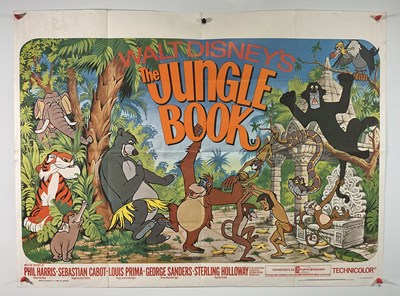 Lot 319 - THE JUNGLE BOOK (1967) UK Quad film poster for...