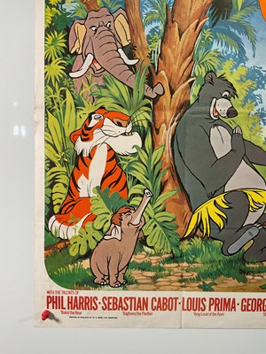 Lot 319 - THE JUNGLE BOOK (1967) UK Quad film poster for...