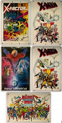 Lot 479 - A group of 1980s commercial Marvel comic book...