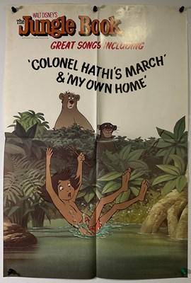 Lot 320 - THE JUNGLE BOOK (1967) A group of film posters...
