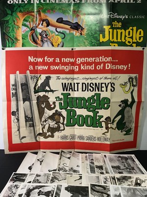 Lot 322 - THE JUNGLE BOOK (1967) Two UK Quad film...