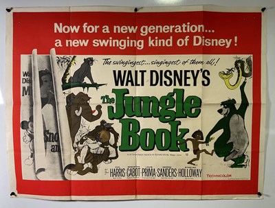 Lot 322 - THE JUNGLE BOOK (1967) Two UK Quad film...