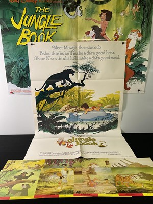 Lot 323 - THE JUNGLE BOOK (1967) A 1993 UK Quad film...